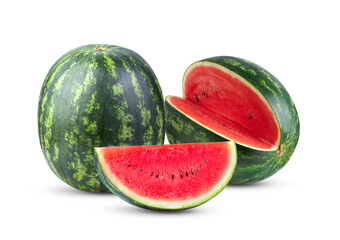 Watermelon isolated on white