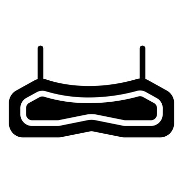 recommend clip art: Sport Bra icon vector