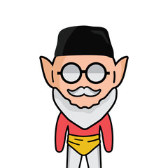 cartoon people kids illustration vector design. Expression of person facing boy cartoon avatar vector. Boy avatars