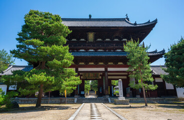 京都　萬福寺の三門