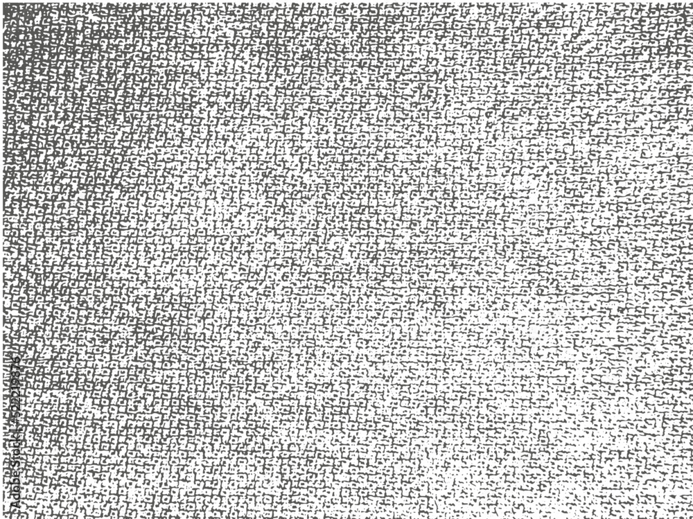 Poster distressed fabric texture. vector texture of weaving fabric. grunge background. abstract halftone ve