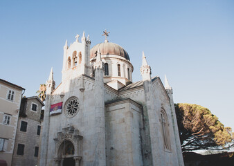 Serbian orthodox church in Herceg Novi, 2022.
