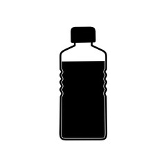 bottle icon with trendy design