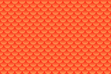 Colorful fish scales or roof tiles pattern background.