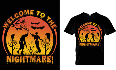 Halloween T- Shirt Design