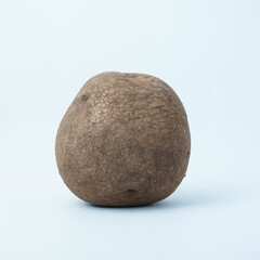 A potato isolated on white background