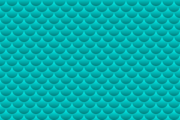 Colorful fish scales or roof tiles pattern background. © Thaimage
