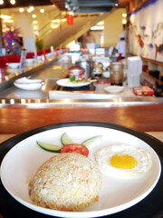 rice with chicken