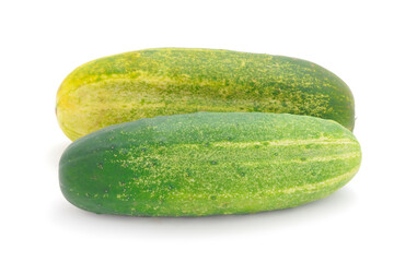 Organic fresh cucumber.
