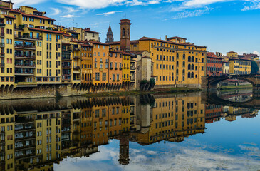 Naklejka premium Church of Saint James on the Arno in Florence.