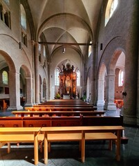 interior of church