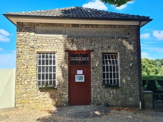 entrance to the house