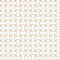 chain grid gold pattern texture seamless vector