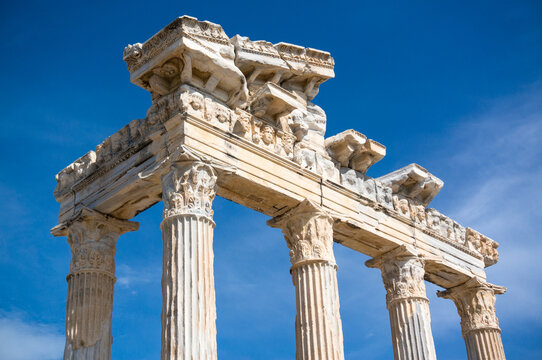 Der Tempel des Apollon von Side
