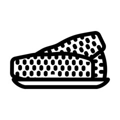 cooking corn line icon vector. cooking corn sign. isolated contour symbol black illustration