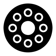 bobbin glyph icon