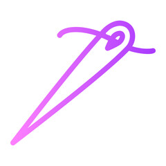 needle gradient icon