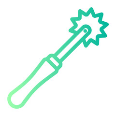 roller gradient icon