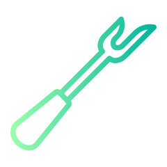 seam ripper gradient icon