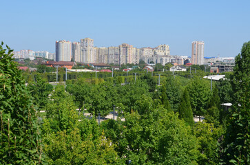 landscapes of the city. Krasnodar