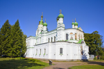 Fototapeta na wymiar Sampson Church in Poltava, Ukraine 