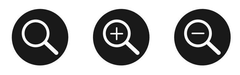 Obraz premium ルーペ 拡大 縮小 検索