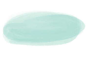 green watercolor paint stroke background vector illustration. watercolor stain. grunge style. watercolor splash texture background isolated. Hand-drawn blob, spot. Watercolor effects.