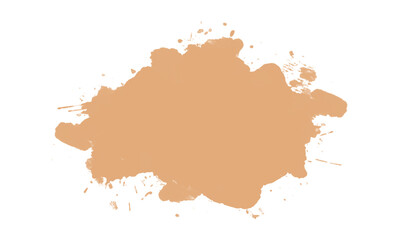 brown abstract brush