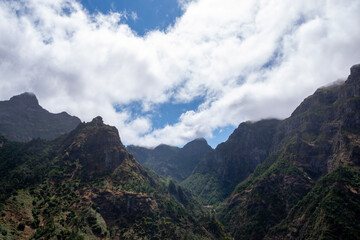 Landscape in the mountains