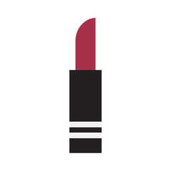 Colorful lipstick icon. Signs symbols collection, simple icon for websites, web design, mobile app, info graphics on white background.