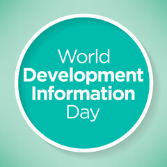 World Development Information day is observed every year on October 24, to draw the attention of the world to development problems and the need to strengthen international cooperation to solve them