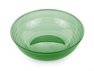 empty bowl isolated on white background.