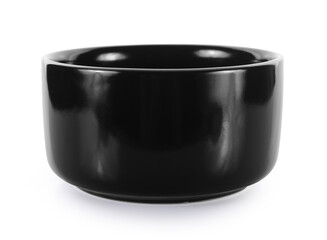 empty bowl isolated on white background.