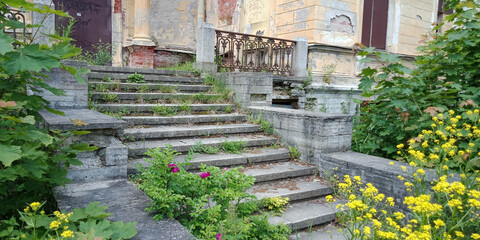 Abandoned, old Mikhailovka manor, Mikhailovskaya dacha