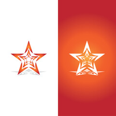 Star icon template vector