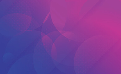 elegante fondo de burbujas sobre degradado rosado fucsia y morado