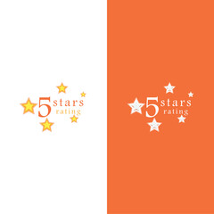 Star icon template vector