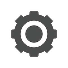 Setting icon pack for apps or web interface. Set of settings, Gear, Cog icon vector. Sign flat style setting or gear

