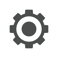 Setting icon pack for apps or web interface. Set of settings, Gear, Cog icon vector. Sign flat style setting or gear
