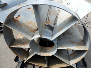 Fototapeta premium Armament of aircraft and helicopters rockets, bombs, cannons