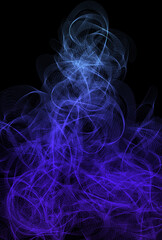 背景素材_ウェーブ_水色