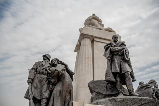 The Tisza Istvan Monument Budapest Parliament