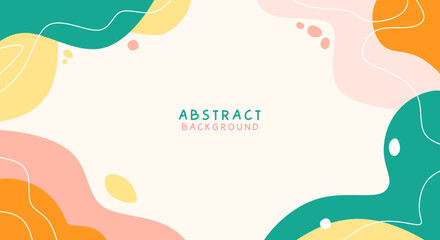Flat abstract minimal background