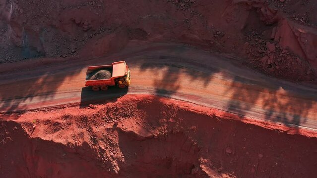 Metal industry ore technology mine geology truck mineral carrier