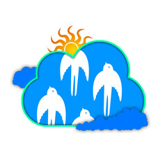 Vector Cloud Clipart