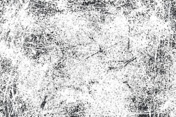 Grunge Black And White Urban. Dark Messy Dust Overlay Distress Background. Easy To Create Abstract Dotted, Scratched, Vintage Effect With Noise And Grain
