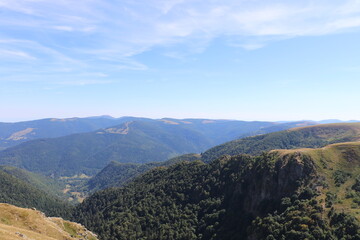 Fototapeta premium Vue des montages vosgiennes