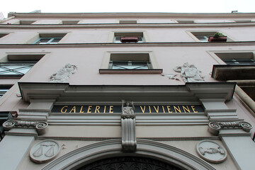 vivienne gallery in paris in france 