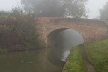 Misty morning on Candle Bridge