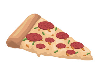 pizza fast food portion